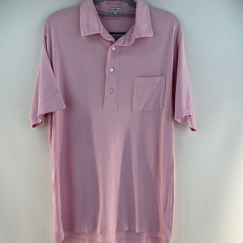 Peter Millar Short Sleeve Cotton Polo Shirt